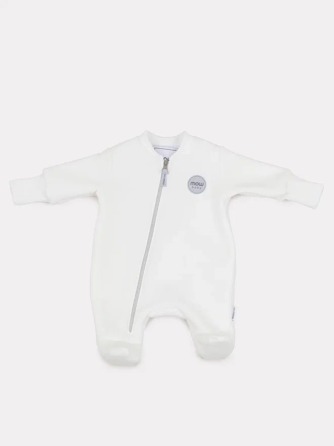 Mowbaby lilla cloud white