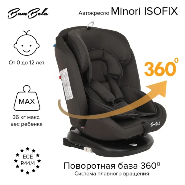 Bambola Minori Isofix бордо