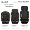 Bambola Minori Isofix бордо